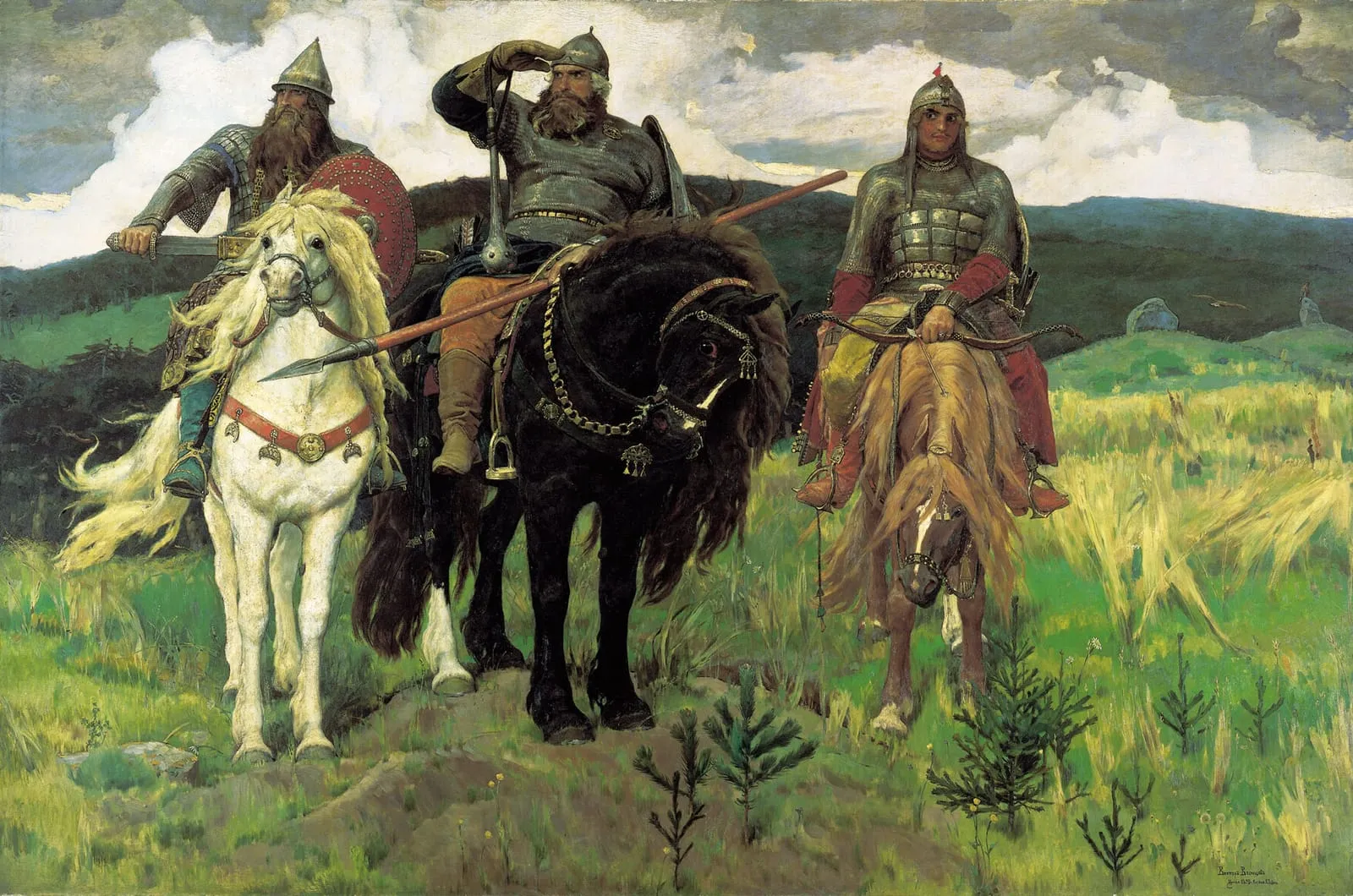 «Богатыри» Виктора Васнецова